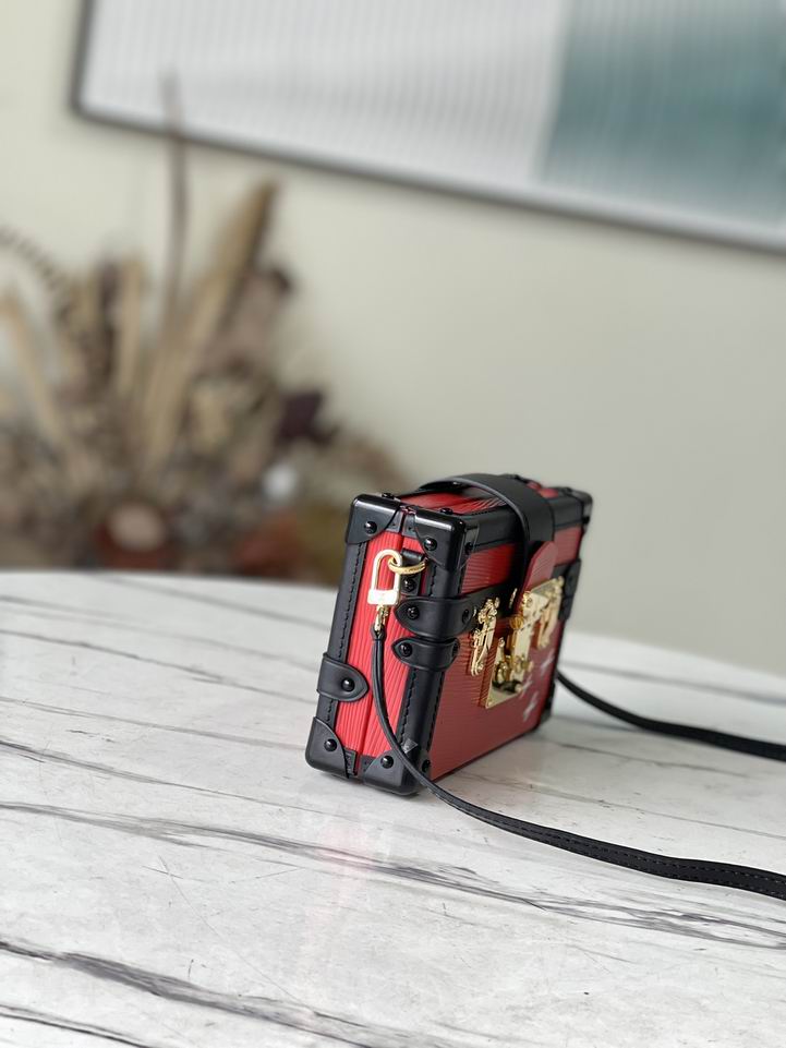 Louis Vuitton Petite Malle Red Interior Epi Leather - LB106