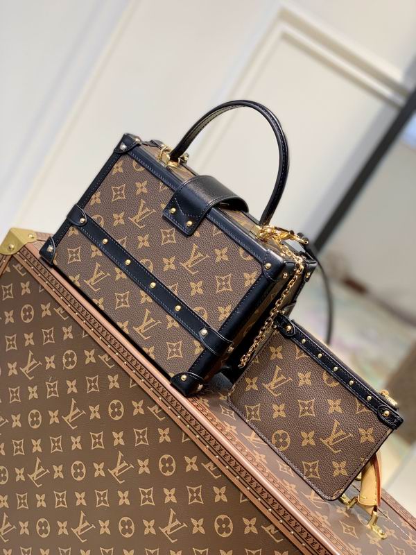 Louis Vuitton Petite Malle V Bag Monogram Canvas - LB103