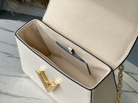 Louis Vuitton Twist MM Bag White - LB109