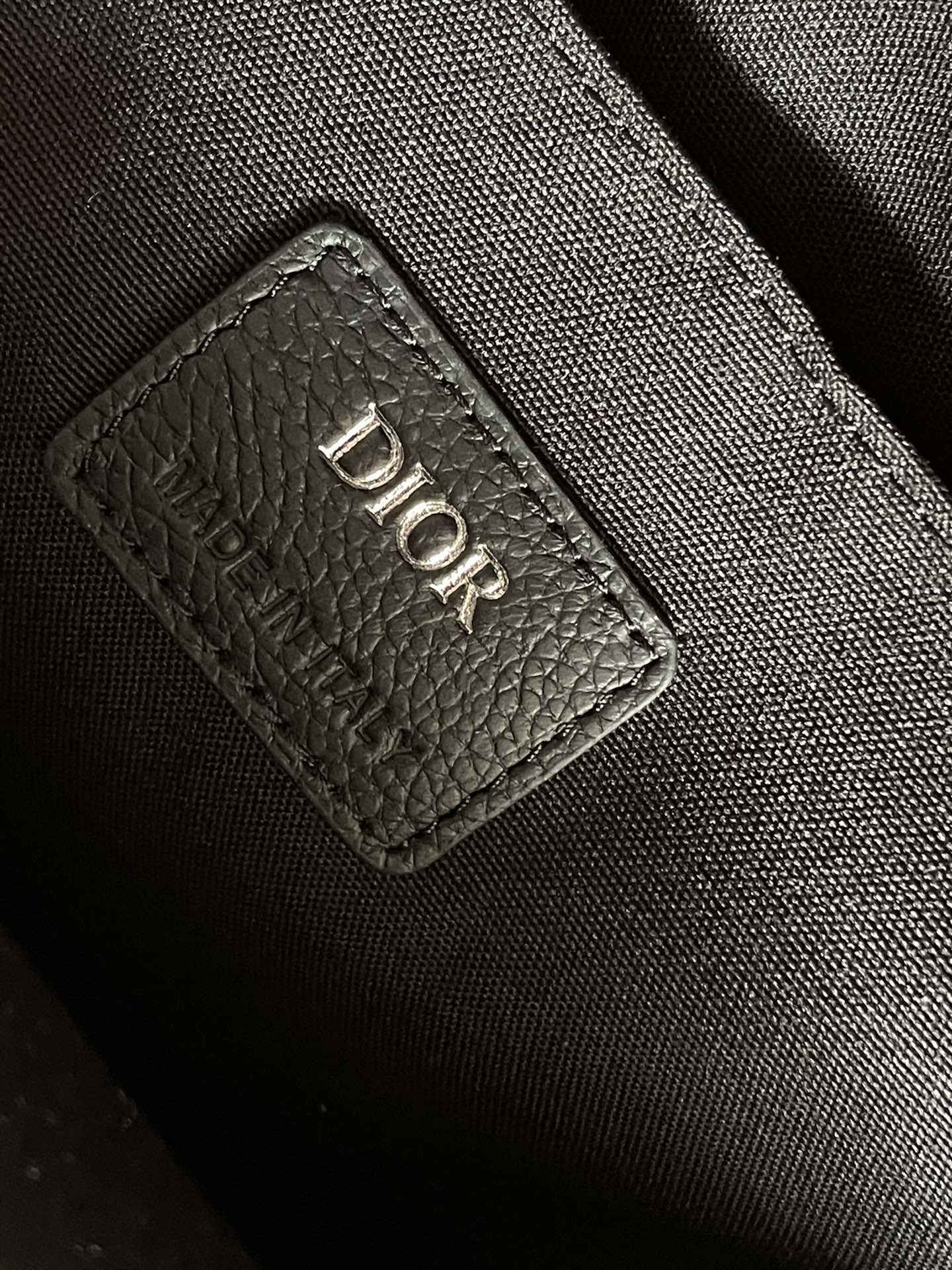 Rider Backpack Black Dior Oblique Jacquard - DB094