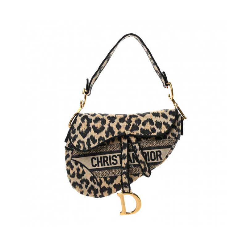 Saddle Bag Beige Multicolor Mizza Embroidery - DB076