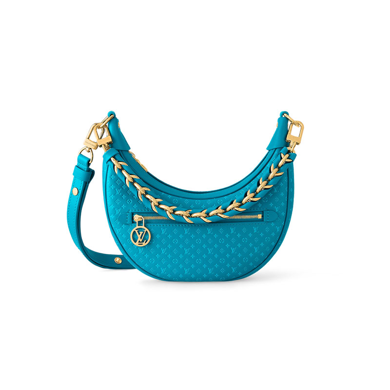 Louis Vuitton Loop Baguette Blue Calfskin - LB115