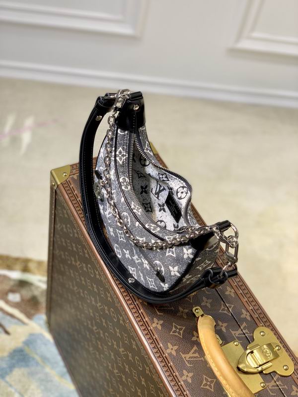 Louis Vuitton Loop Grey Monogram Denim - LB119