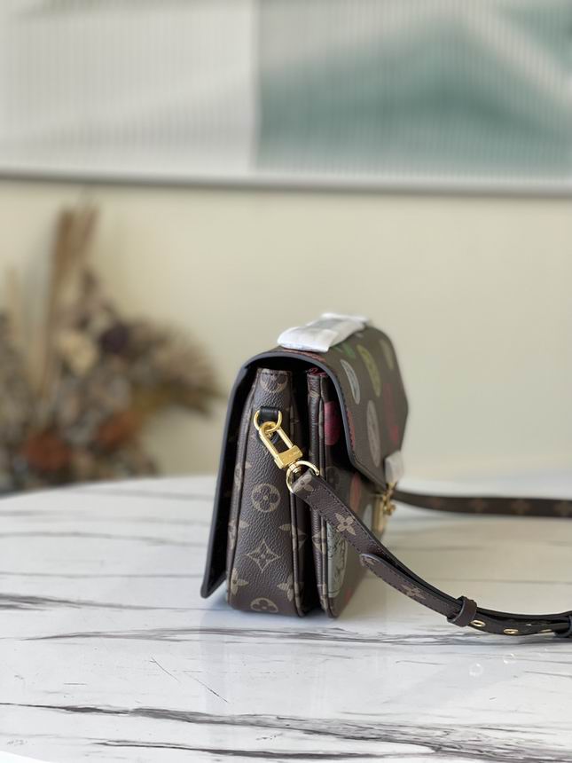 Louis Vuitton X Fornasetti Cameo Metis Pochette Monogram Brown - LB139