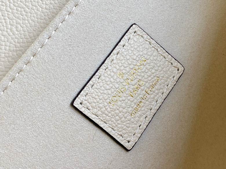 Metis Pochette Creme Bois De Rose Monogram Empreinte Giant White - LB132