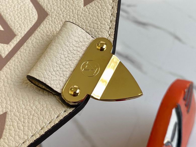 Metis Pochette Creme Bois De Rose Monogram Empreinte Giant White - LB132