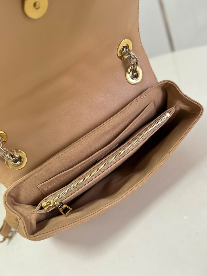 New Wave Chain Bag Noisette Hazelnut Brown - LB129