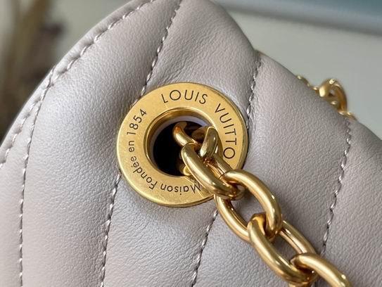 New Wave PM Chain Bag Dark Taupe Brown - LB122