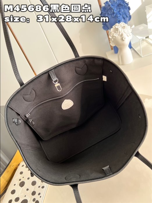 LV x YK Neverfull MM Tote Bag - LB155