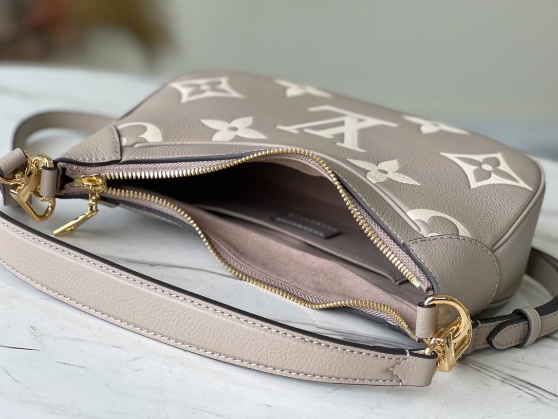 Bagatelle Bicolor Monogram Empreinte Leather - LB310
