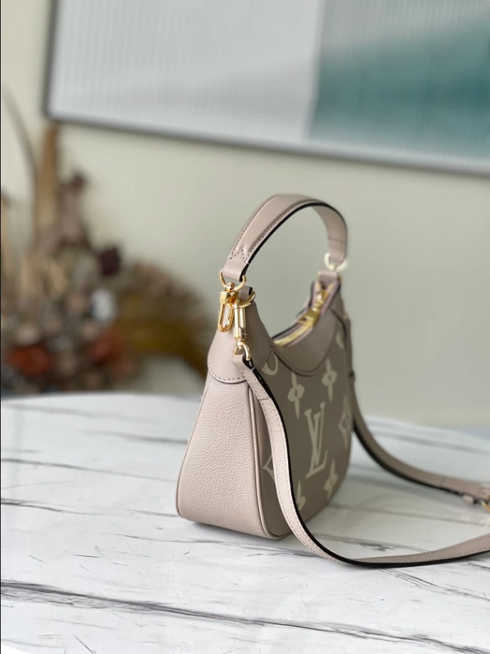 Bagatelle Bicolor Monogram Empreinte Leather - LB310
