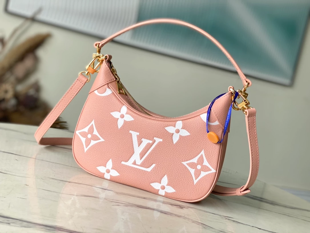 Bagatelle Bicolor Monogram Empreinte Leather - LB311