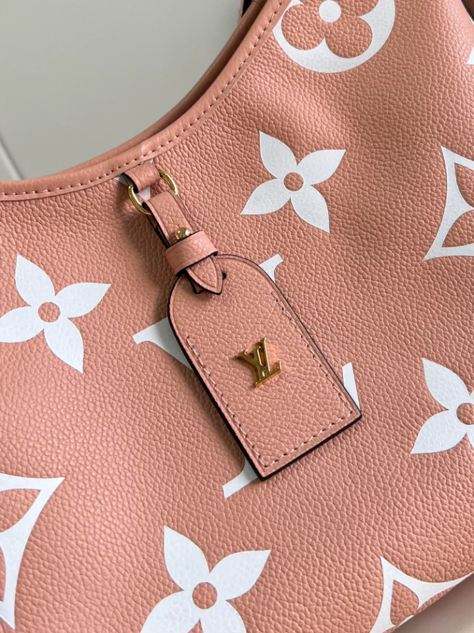 CarryAll PM Bicolor Monogram Empreinte Leather Bag - LB302