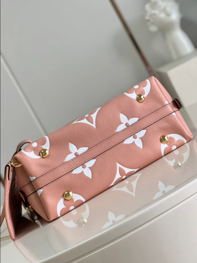 CarryAll PM Bicolor Monogram Empreinte Leather Bag - LB302