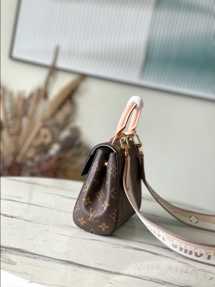 Cluny Mini Monogram Canvas Bag - LB286