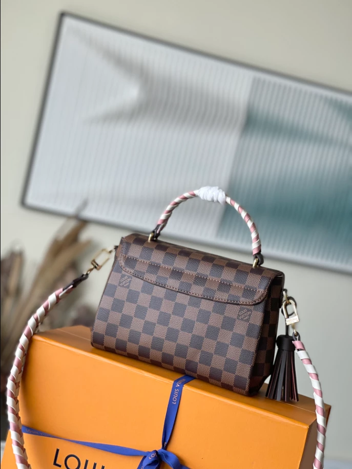 Croisette Damier Ebene Canvas Bag - LB313