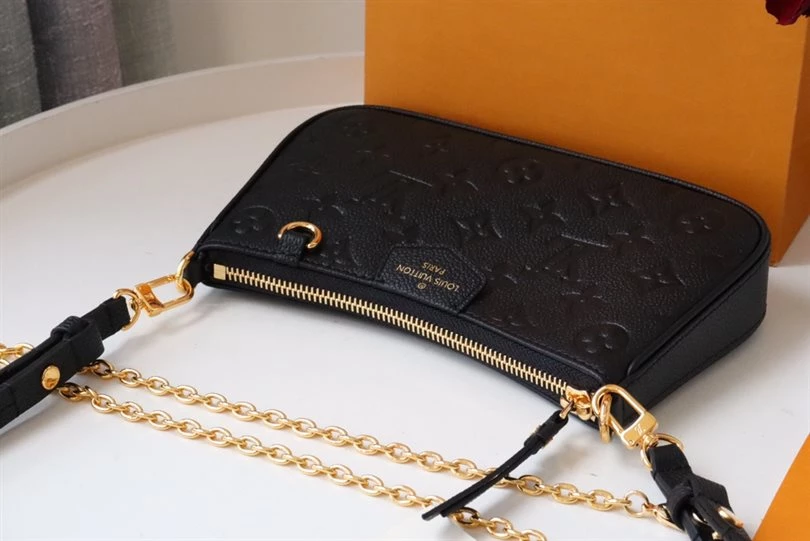 Easy Pouch On Strap Monogram Empreinte Leather - LB220