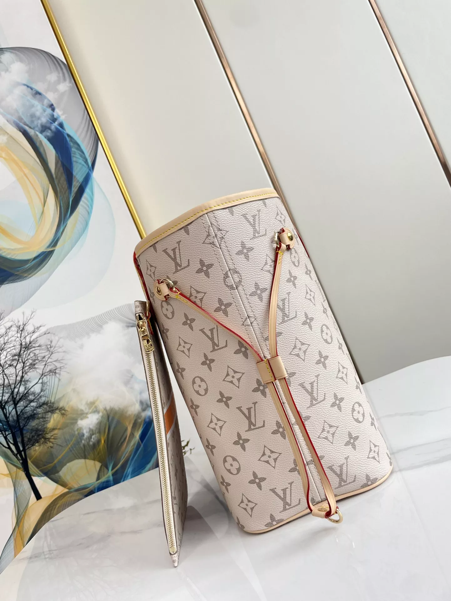 LV Neverfull MM Monopaname