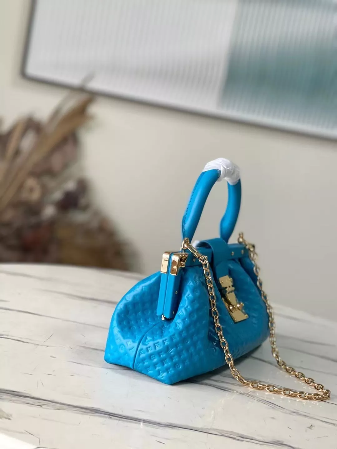 Louis Vuitton Monogram Clutch ‘Blue’