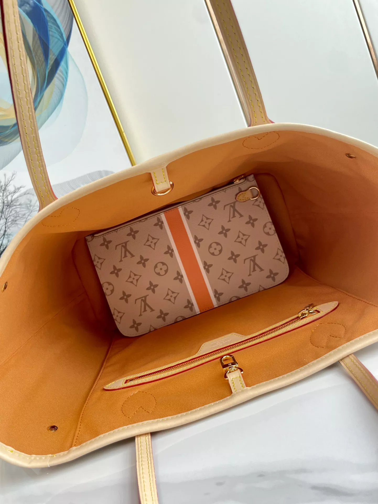 LV Neverfull MM Monopaname