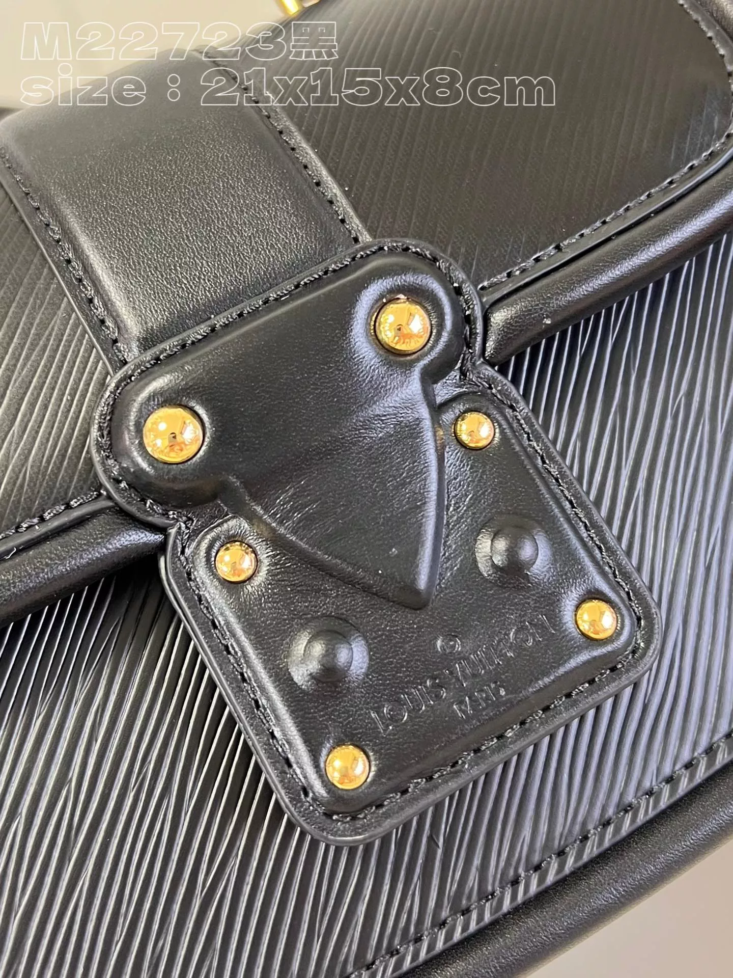 LV Hide and Seek Epi Handbag in Black