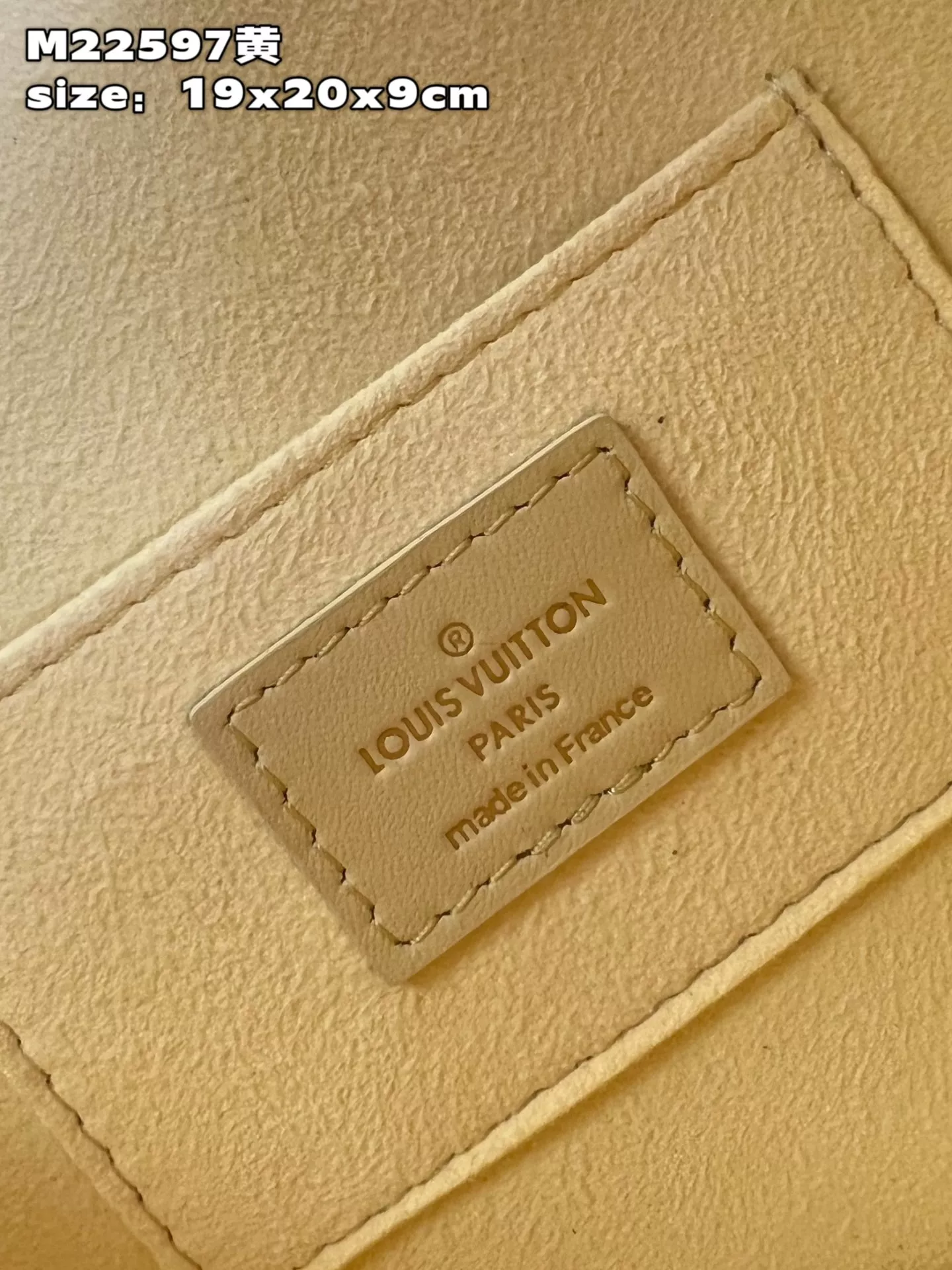 LV MM Dauphine Yellow Bag