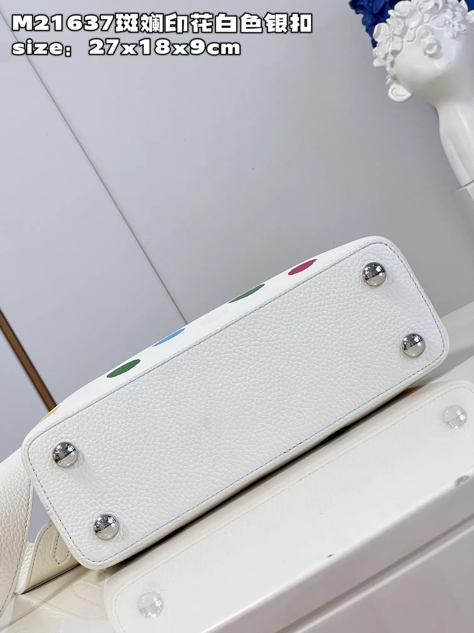 LV x YK Capucines BB Bag ‘White’