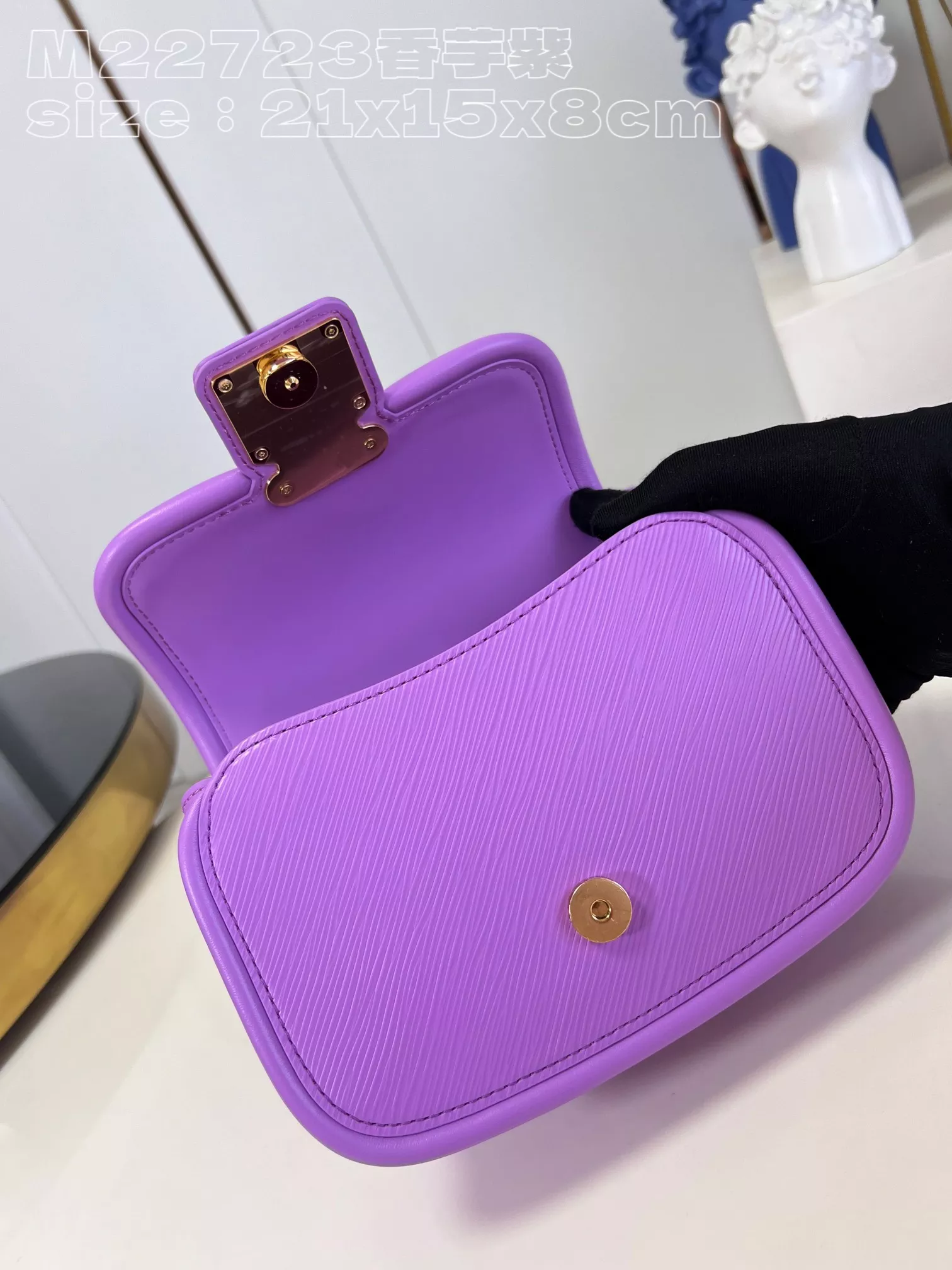 Louis Vuitton Hide and Seek Epi Purple