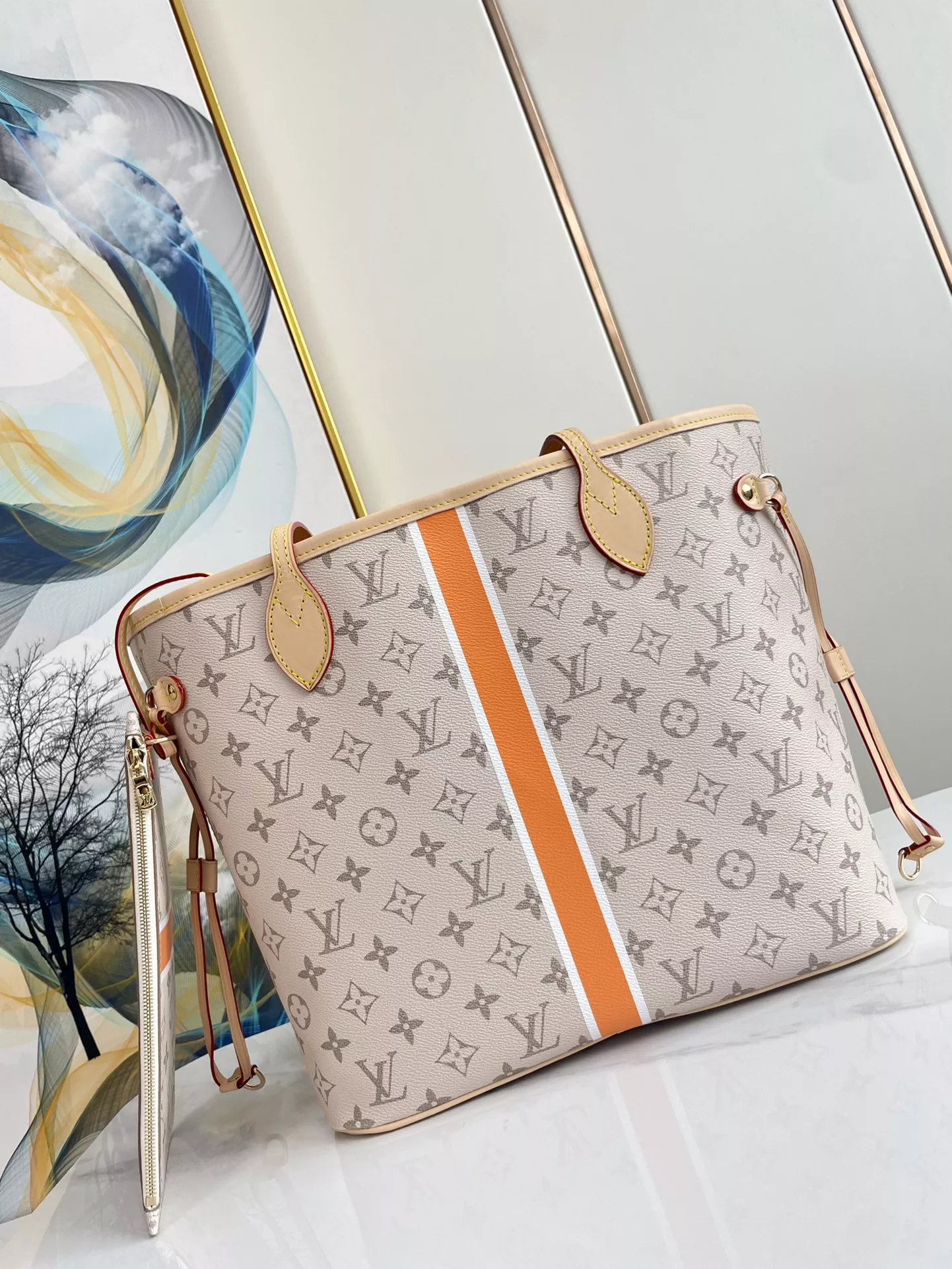LV Neverfull MM Monopaname
