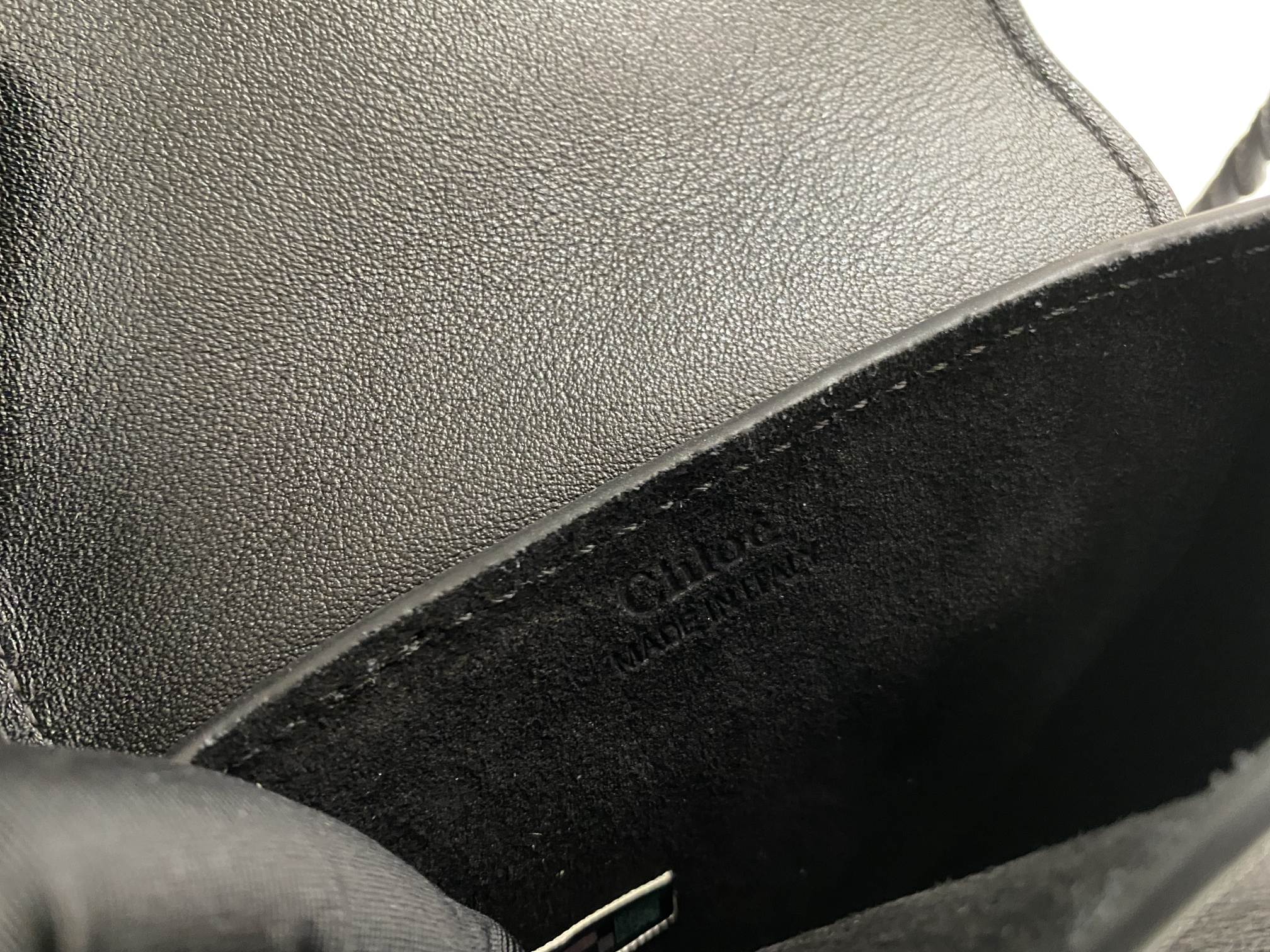 Chloé Key Phone Pouch in Black