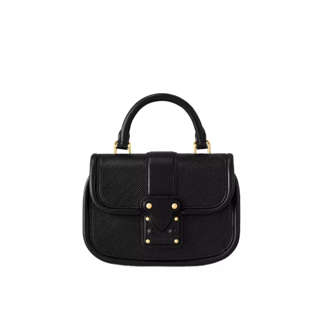 LV Hide and Seek Epi Handbag in Black