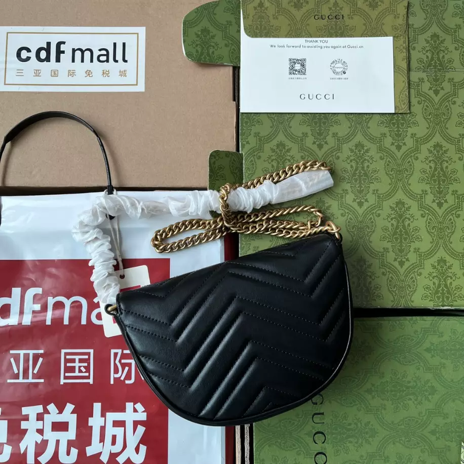 GG Marmont Matelassé Chain Mini Bag - GB232