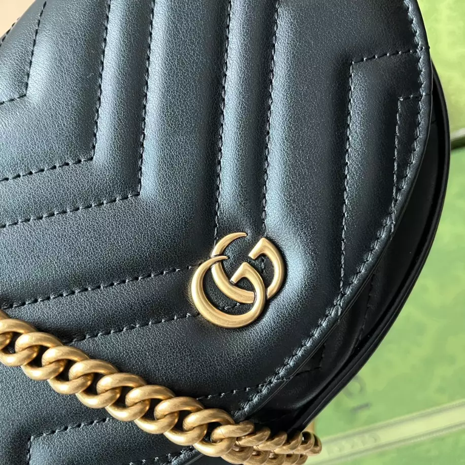 GG Marmont Matelassé Chain Mini Bag - GB232