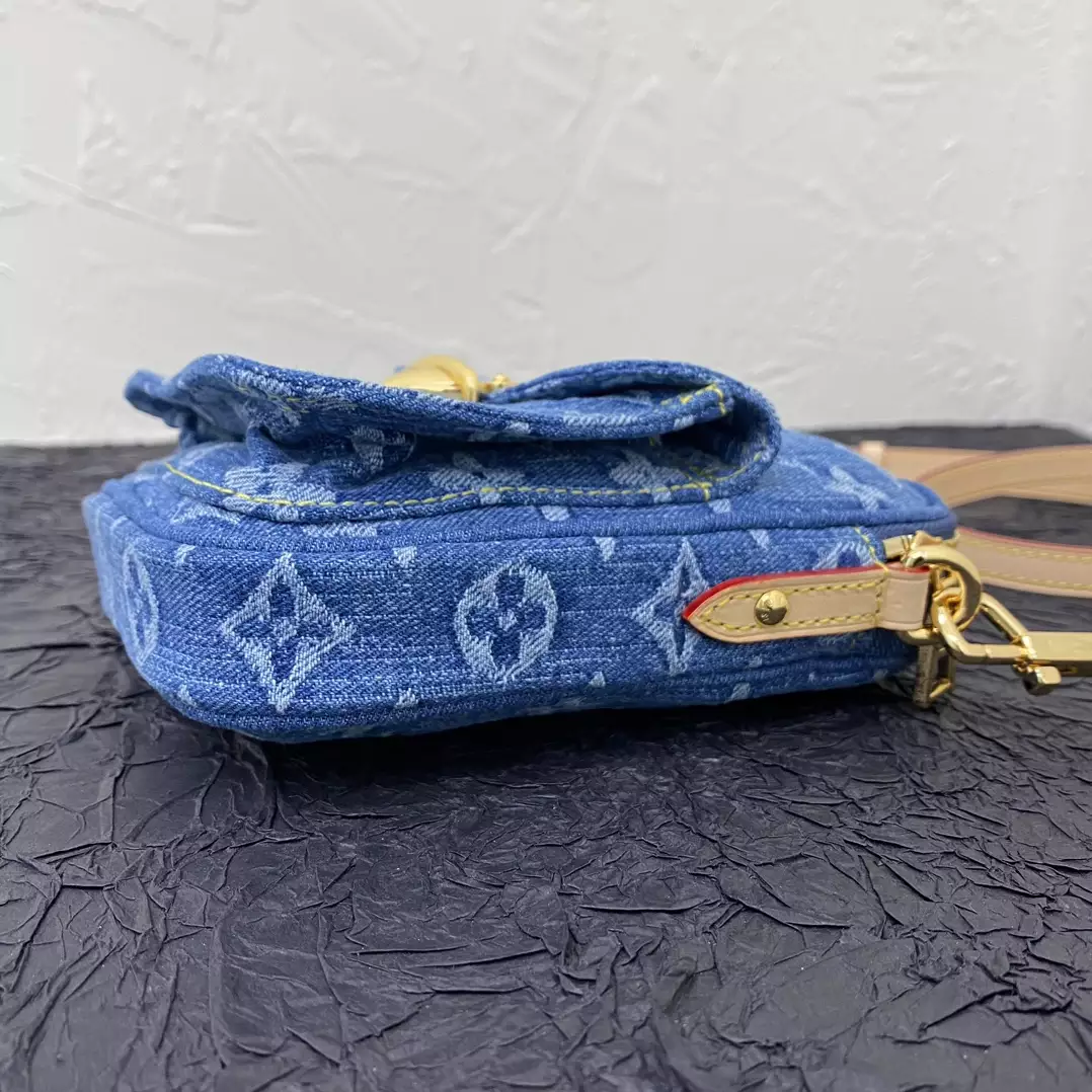 LV Fairfax Pochette Monogram Denim