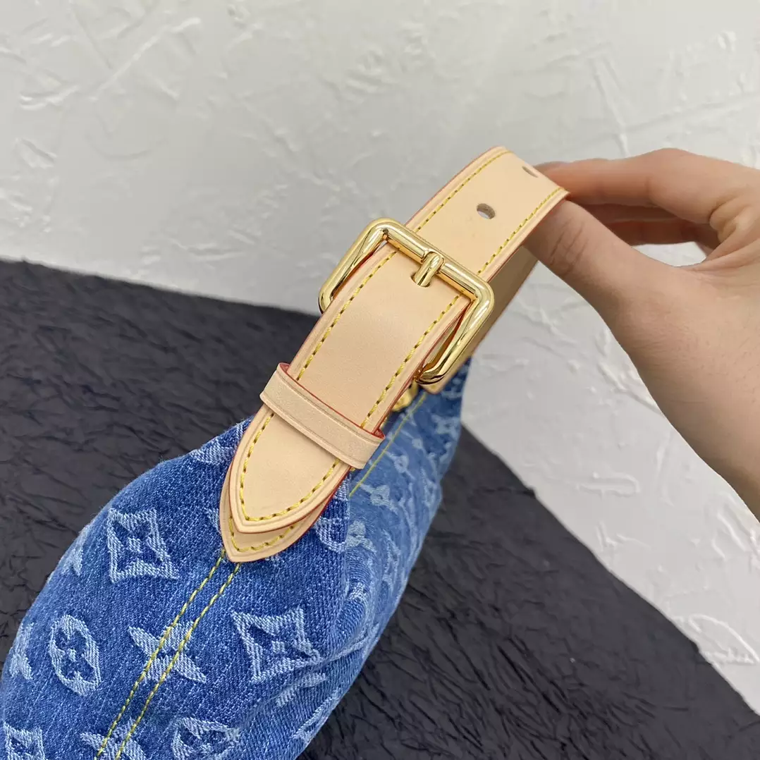 LV Remix Hills Pochette Monogram Denim