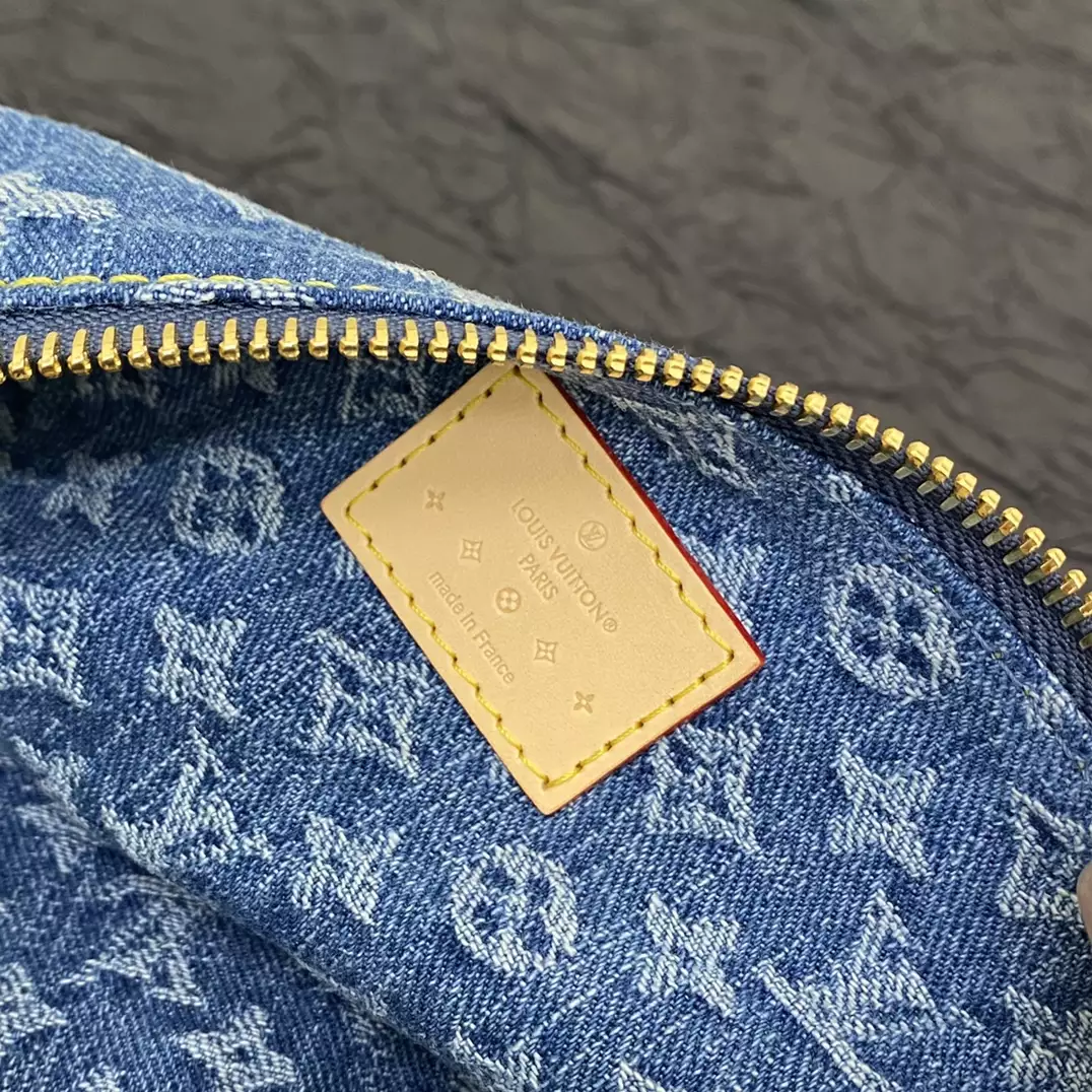 LV Remix Hills Pochette Monogram Denim