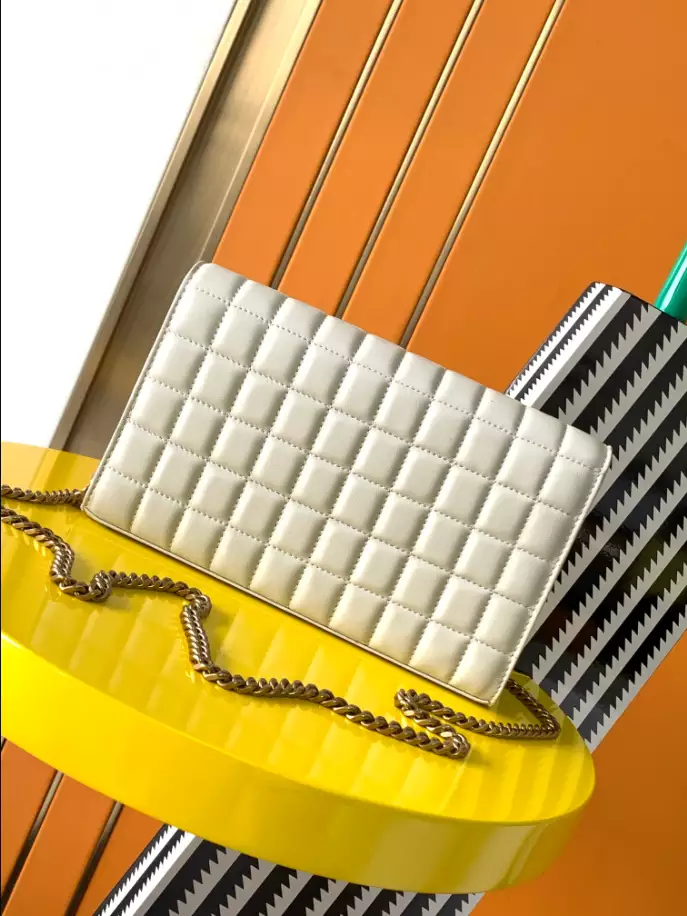 Lambskin Cassandre Chain Wallet - YB012