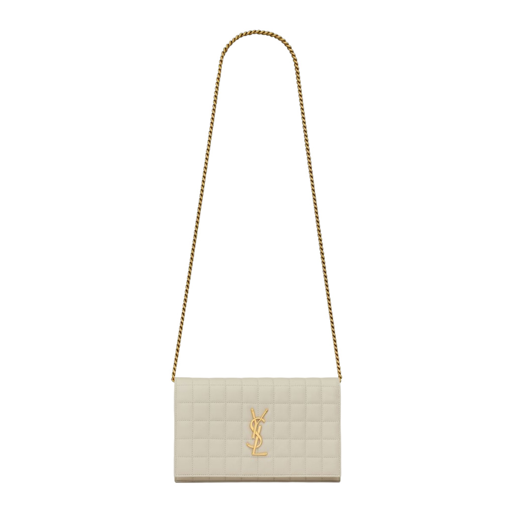 Lambskin Cassandre Chain Wallet - YB012