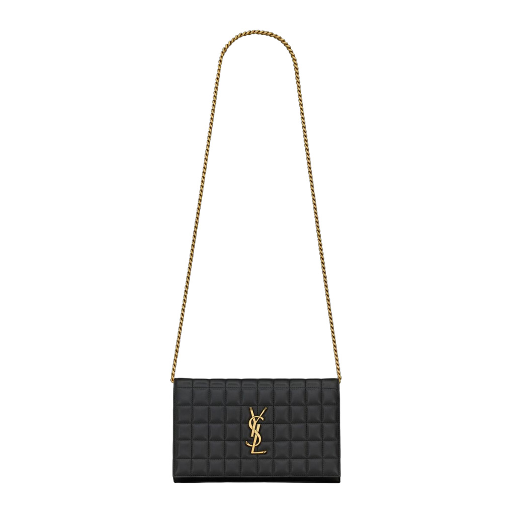 Lambskin Cassandre Chain Wallet - YB013