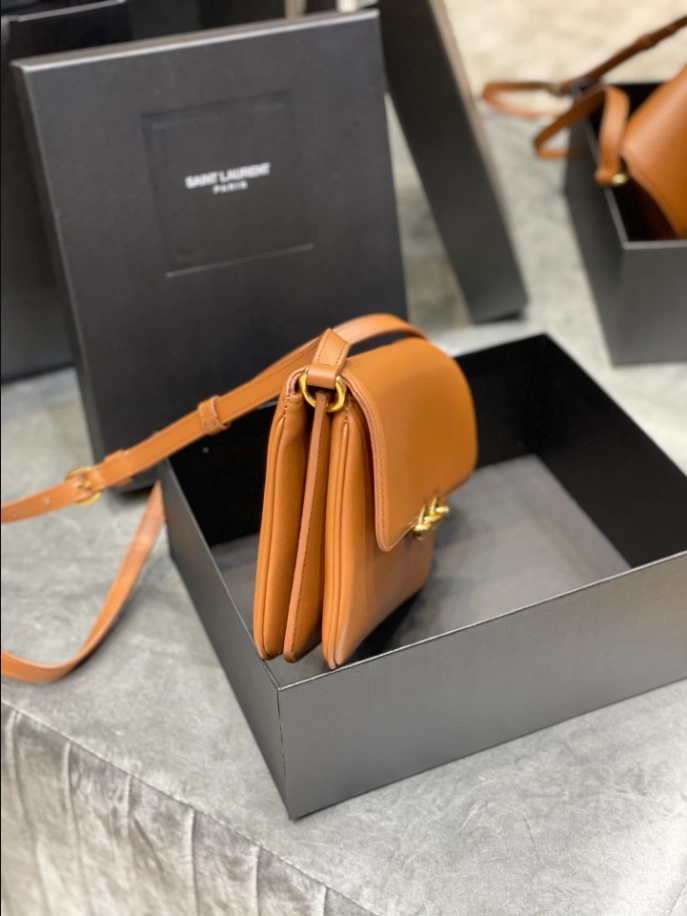 Saint Laurent June Box Bag in Quilted Lambskin - YB044