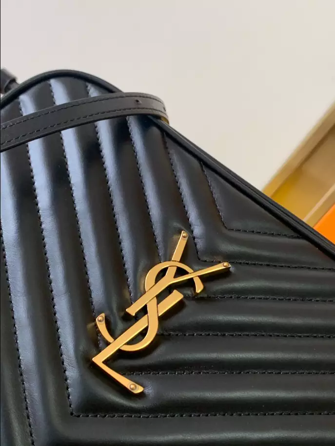 Lou in Quilted Leather Camera Bag - YB001