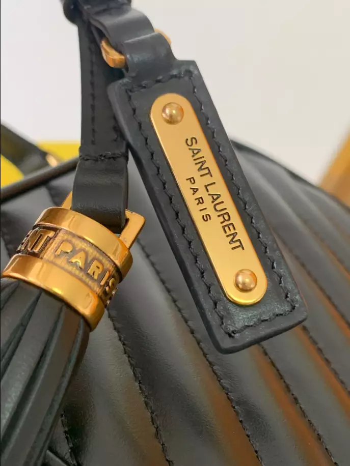 Lou in Quilted Leather Camera Bag - YB001