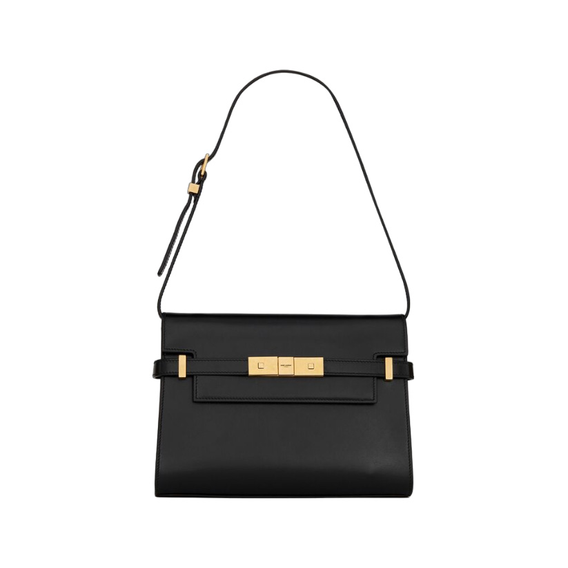 Manhattan Small Shoulder Bag in Box Saint Laurent - YB055