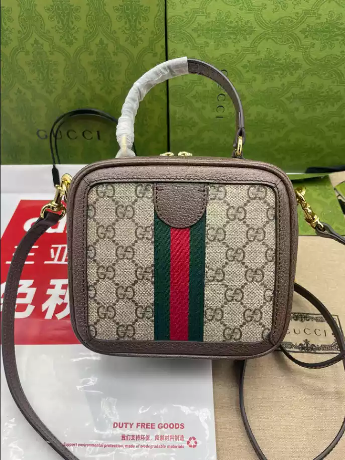 Ophidia GG mini top handle bag - GB223