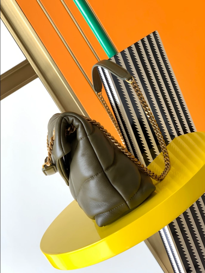 Puffer Small in Nappa Leather Bag - YB018