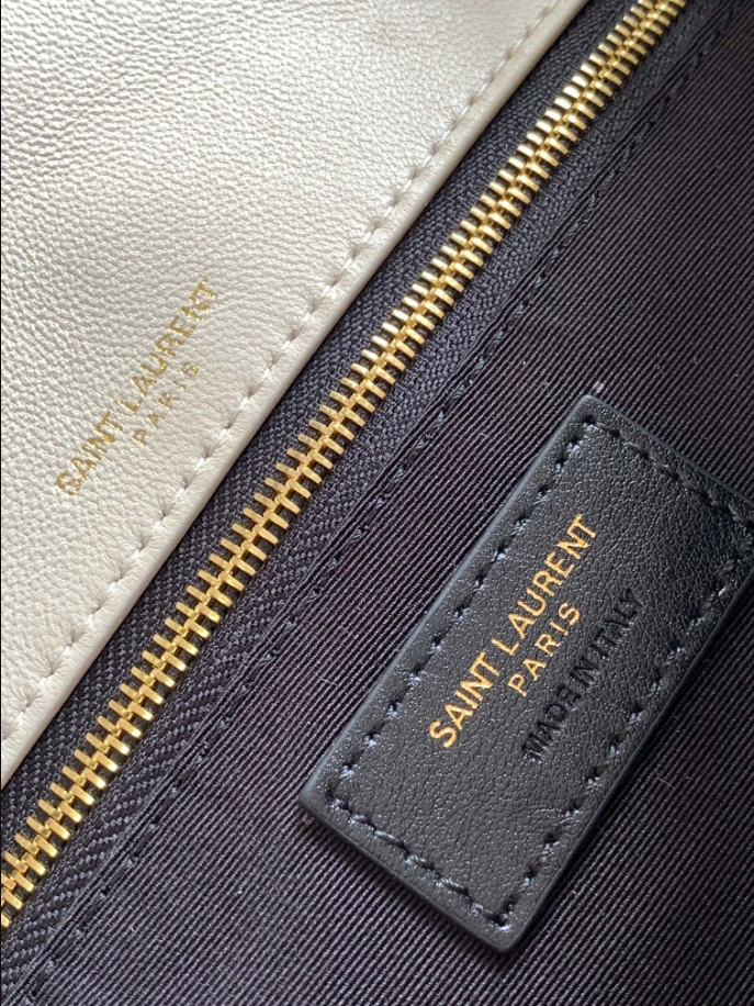 Saint Laurent Calypso in Plunged Lambskin - YB059