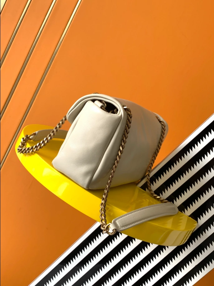 Saint Laurent Calypso in Plunged Lambskin - YB059