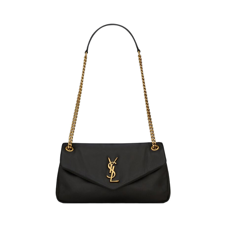Saint Laurent Calypso in Plunged Lambskin - YB060