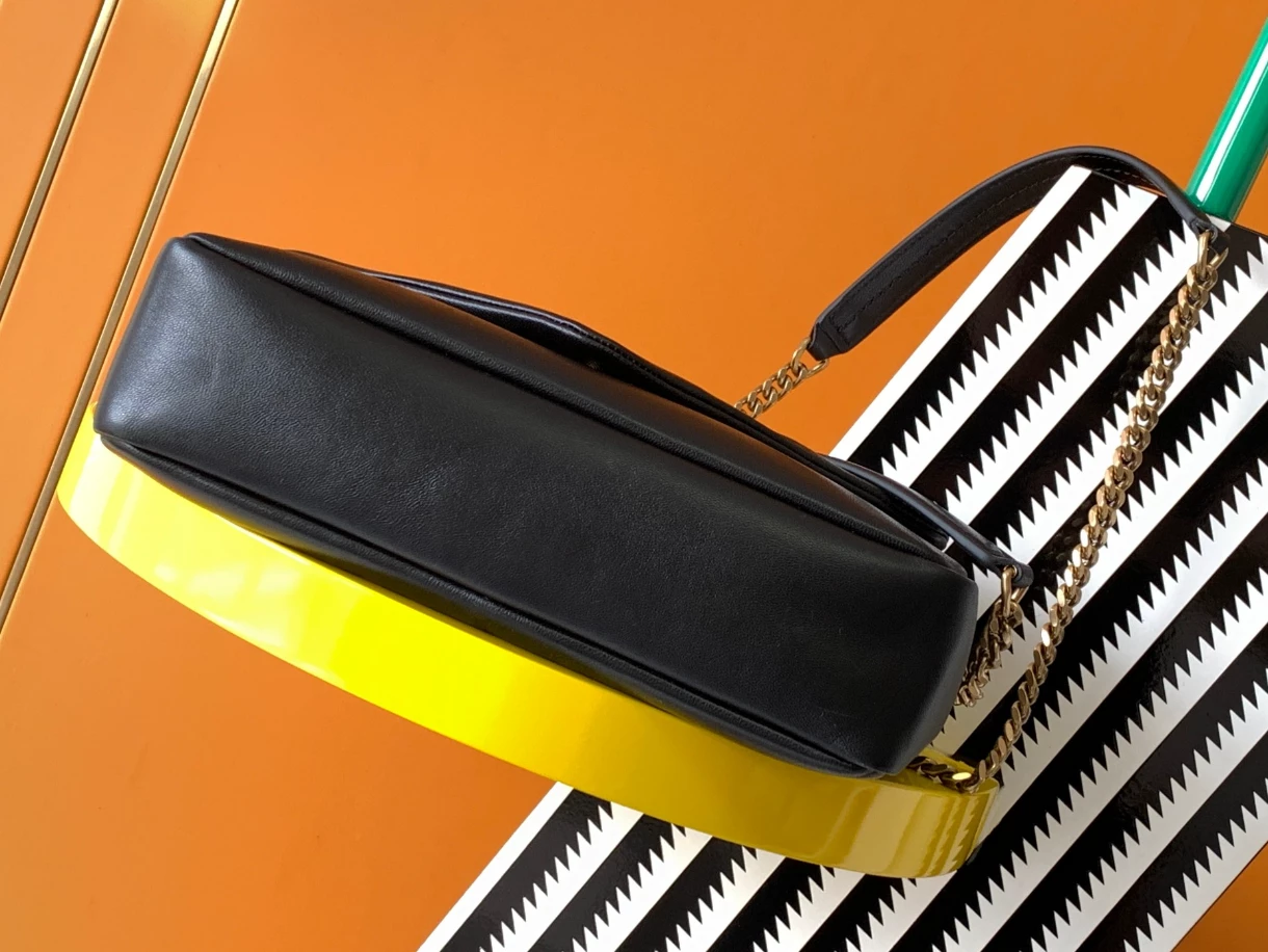 Saint Laurent Calypso in Plunged Lambskin - YB060