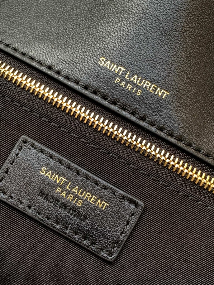 Saint Laurent Calypso in Plunged Lambskin - YB060